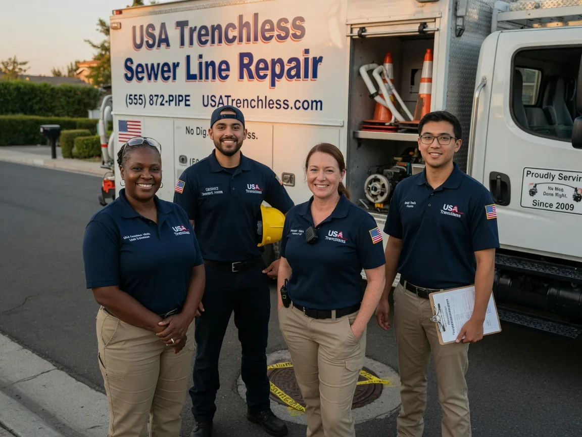 Sewer Line Repair company in Santa Fe, TX